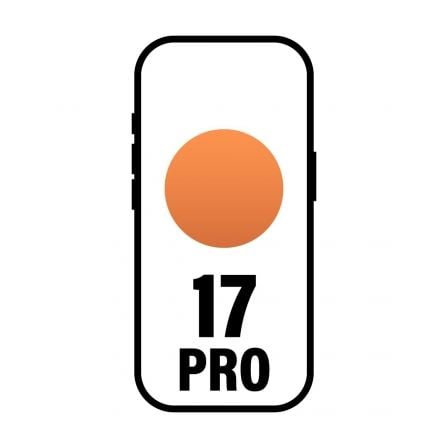 Smartphone Apple iPhone 17 Pro 256GB/ 6.3'/ 5G/ Naranja Cosmico