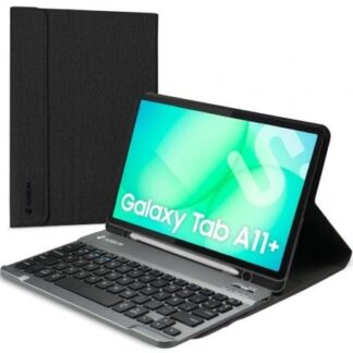 Funda con Teclado Subblim KeyTab Pro BT para Tablets Samsung Galaxy A11+/ Negra